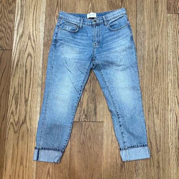 The Current/Elliott Fling Boyfriend Jeans in Bound color, size 27 - Picture 2 of 8